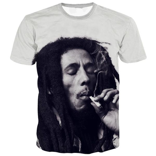 2016 fashion t-shirt men tees print bob marley t-shirt 3d brand unicorn summer tees hip hop t shirt men shirts plus size, White;black
2016 fashion t-shirt men tees print bob marley t-shirt 3d brand unicorn summer tees hip hop t shirt men shirts plus size, White;black