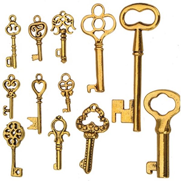key metal charms pendants for girls diy mixed shape necklaces bracelets vintage gold plated new fashion jewelry components 240pcs, Bronze;silver
key metal charms pendants for girls diy mixed shape necklaces bracelets vintage gold plated new fashion jewelry components 240pcs, Bronze;silver