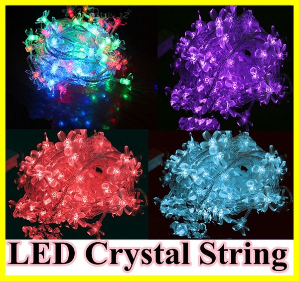10pcs 10m 100 led lights crystal cherry blossom rope string lights christmas lights garland with plug for garden wedding luminaria decor
10pcs 10m 100 led lights crystal cherry blossom rope string lights christmas lights garland with plug for garden wedding luminaria decor