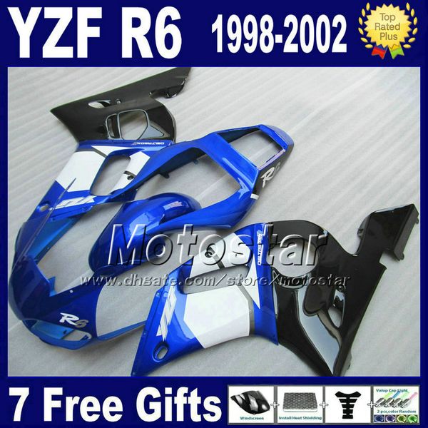 bodywork for yamaha yzf600 9802 white blue black fairing kit yzfr6 yzfr6 1998 1999 2000 2001 2002 fairings set yzf600 vb88
bodywork for yamaha yzf600 9802 white blue black fairing kit yzfr6 yzfr6 1998 1999 2000 2001 2002 fairings set yzf600 vb88