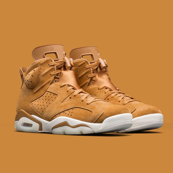 New 6 wheat Men's Basketball Shoes 2018 Hot Sale Men Sneakers 6s High Quality Basket ball Shoe Sports outdoor athletics sneaker size 40-47
New 6 wheat Men's Basketball Shoes 2018 Hot Sale Men Sneakers 6s High Quality Basket ball Shoe Sports outdoor athletics sneaker size 40-47