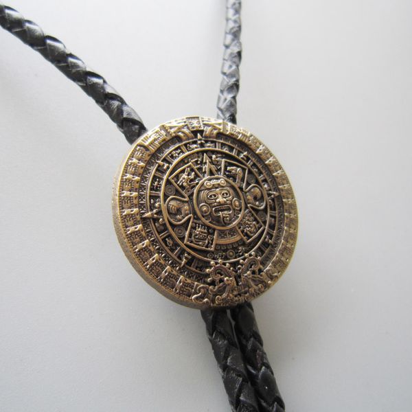 original antique gold plated classic aztec calendar sculpting bolo tie necklace bolotie-wt126ag brand new in stock, Red
original antique gold plated classic aztec calendar sculpting bolo tie necklace bolotie-wt126ag brand new in stock, Red