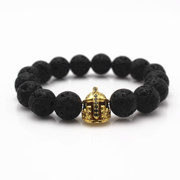 wholesale-2016 anil arjandas bracelets,18k gold & micro pave black cz roman warrior helmet beads & volcatic lava beads braid men
wholesale-2016 anil arjandas bracelets,18k gold & micro pave black cz roman warrior helmet beads & volcatic lava beads braid men