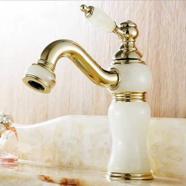 wholesale and retail single handle sink mixer tap deck mounted gold jade zirconium faucet
wholesale and retail single handle sink mixer tap deck mounted gold jade zirconium faucet