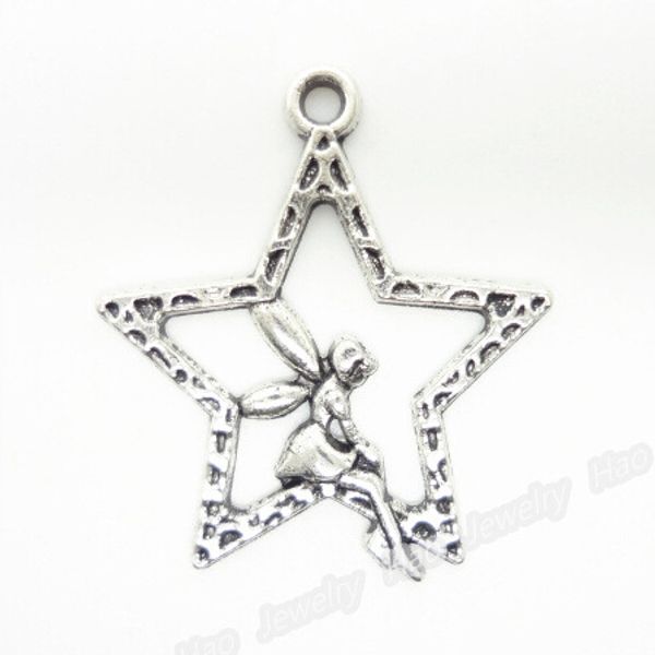 wholesale-latest design120pcs/lot alloy fairy&star antique silver plated charms pendant fit jewelry making 28x25x2mm, Bronze;silver
wholesale-latest design120pcs/lot alloy fairy&star antique silver plated charms pendant fit jewelry making 28x25x2mm, Bronze;silver