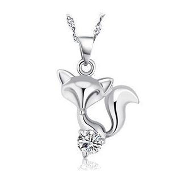 2020 new arrive lovely fox design 925 pure sterling silver ladies`pendant necklaces birthday gift wholesale diamond necklace
2020 new arrive lovely fox design 925 pure sterling silver ladies`pendant necklaces birthday gift wholesale diamond necklace
