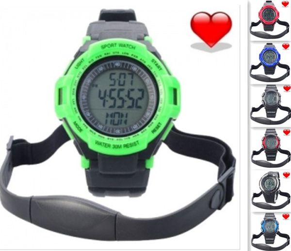 wholesale-chest strap heart rate monitor calories pedometer digital pulse sports watch lcd exercise memory mode outdoor waterresist watch, Slivery;brown
wholesale-chest strap heart rate monitor calories pedometer digital pulse sports watch lcd exercise memory mode outdoor waterresist watch, Slivery;brown