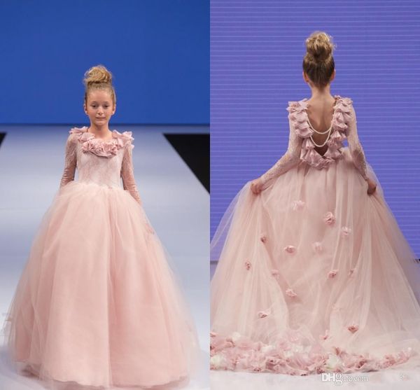 backless junior long sleeves lace blush pink flower girl dresses ruffles 3d floral hand made floral pearls beading pageant prom gowns, White;blue
backless junior long sleeves lace blush pink flower girl dresses ruffles 3d floral hand made floral pearls beading pageant prom gowns, White;blue