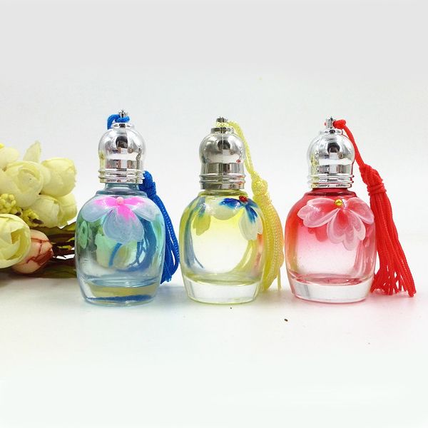 mini glass perfume bottle 10ml flower print color perfume vials with roller lids refillable women gift online dc749
mini glass perfume bottle 10ml flower print color perfume vials with roller lids refillable women gift online dc749