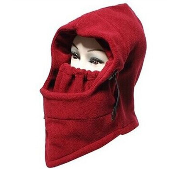 wholesale- mounchain outdoor winter fleece face guard masked windproof warm pullover drawstring cycling hat, Black
wholesale- mounchain outdoor winter fleece face guard masked windproof warm pullover drawstring cycling hat, Black