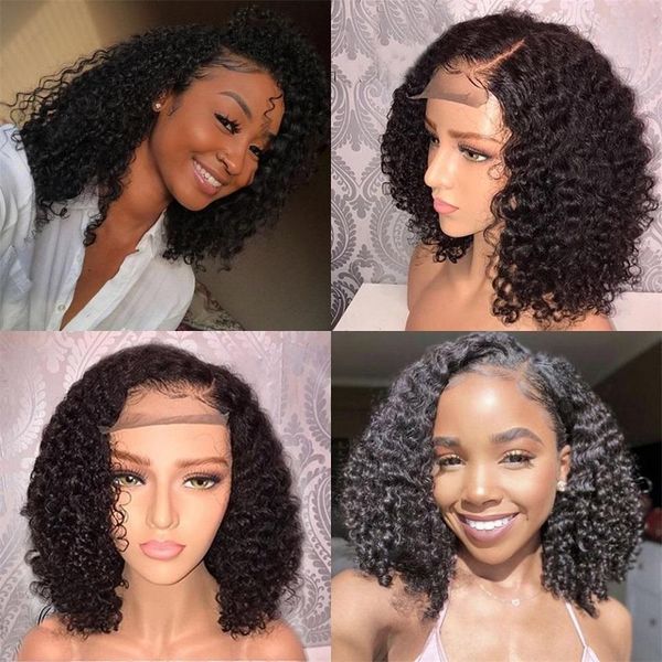 180% density black long kinky curly wigs with baby hair glueless synthetic lace front wigs for black women 
180% density black long kinky curly wigs with baby hair glueless synthetic lace front wigs for black women