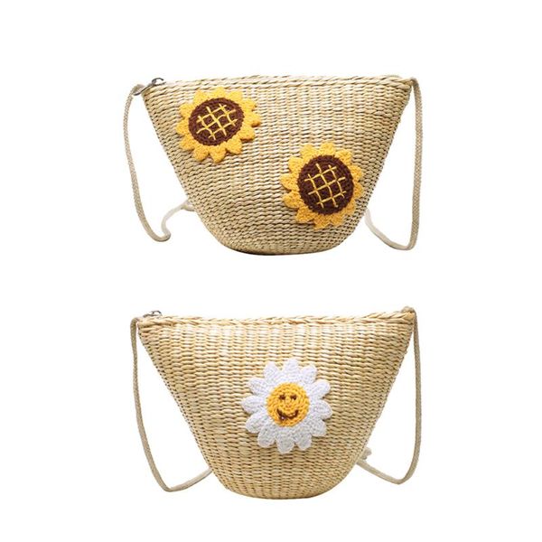 women sunflower straw shoulder bag ladies small woven beach handbag purse for outdoor shopping traveling ornaments
women sunflower straw shoulder bag ladies small woven beach handbag purse for outdoor shopping traveling ornaments