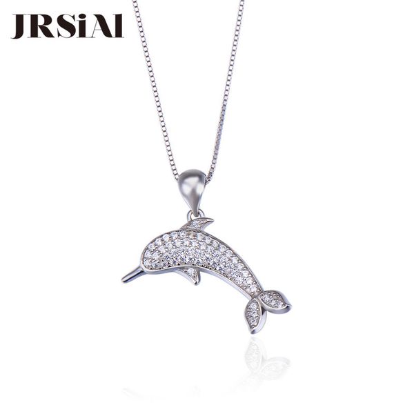 jrsial dolphin shape silver pendant 925 sterling silver fine jewelry zircon pendant for woman fashion necklace jewelry
jrsial dolphin shape silver pendant 925 sterling silver fine jewelry zircon pendant for woman fashion necklace jewelry