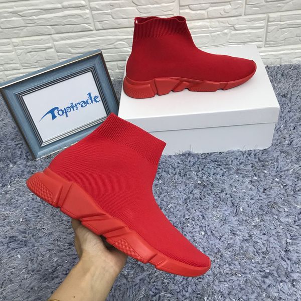 designer sock shoes men speed trianer casual shoes women high sock shoes luxury slip-on sneaker classic red color wholesale, Black
designer sock shoes men speed trianer casual shoes women high sock shoes luxury slip-on sneaker classic red color wholesale, Black