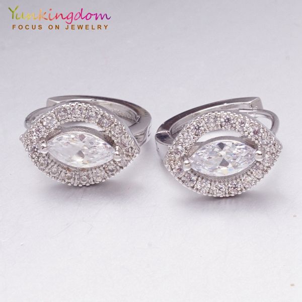 yunkingdom wholesale brand original silver color hoop earrings for women crystal fashion jewelry, Golden
yunkingdom wholesale brand original silver color hoop earrings for women crystal fashion jewelry, Golden