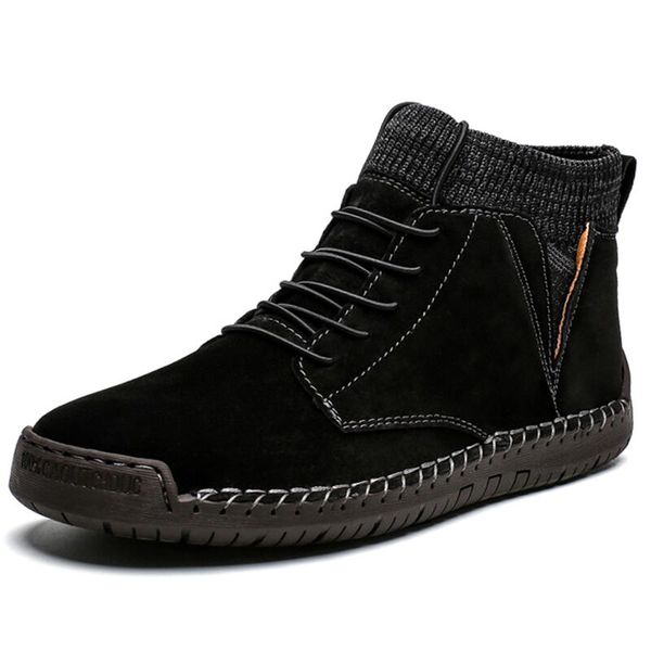 winter warm men snow boots cow suede man ankle boots fur men shoes plush autumn basic drive big size 48, Black
winter warm men snow boots cow suede man ankle boots fur men shoes plush autumn basic drive big size 48, Black