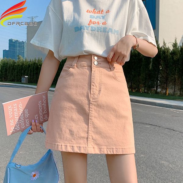 skirts candy color denim skirt women summer 2021 casual high waist a line pockets button all-matched jeans, Black
skirts candy color denim skirt women summer 2021 casual high waist a line pockets button all-matched jeans, Black