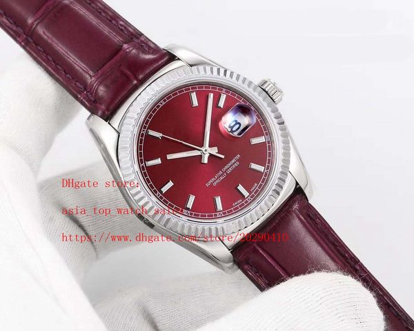 latest version 8 color watch 118135 118138 118139 316 l steel 36mm sapphire glass eta 2836-2 mechanical automatic wathes, Slivery;brown
latest version 8 color watch 118135 118138 118139 316 l steel 36mm sapphire glass eta 2836-2 mechanical automatic wathes, Slivery;brown