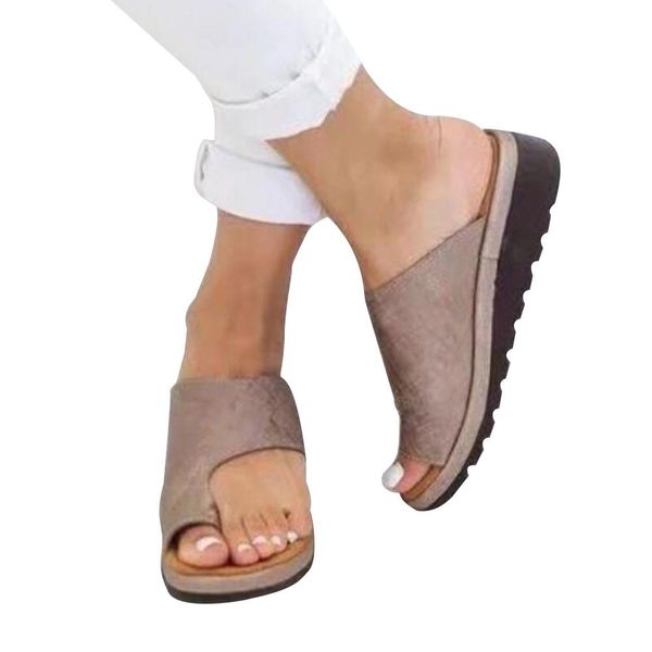 1 pair women men outdoor sandals summer clip toe foot corrector shoes mid-heel wedge soft bottom comfortable beach sandals
1 pair women men outdoor sandals summer clip toe foot corrector shoes mid-heel wedge soft bottom comfortable beach sandals