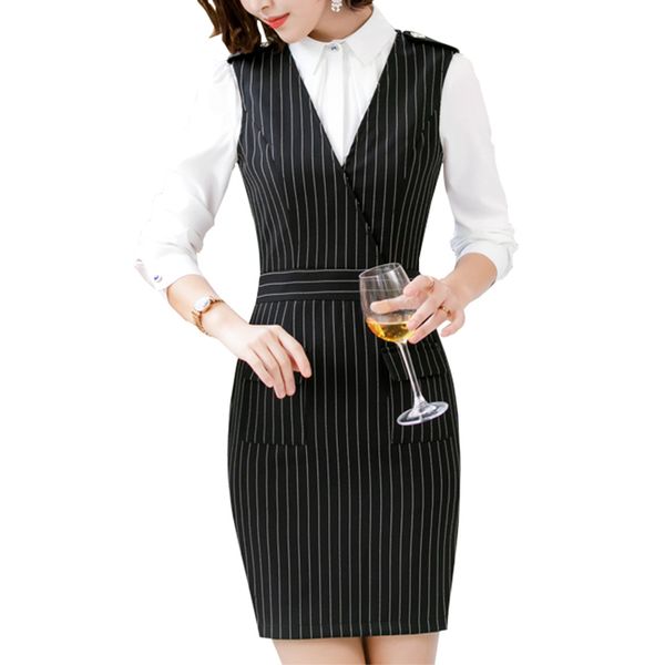 2019 ladies elegant long sleeve blazer strip dress pencil women formal dresses +shirt suit set for work tunic office lady, White;black
2019 ladies elegant long sleeve blazer strip dress pencil women formal dresses +shirt suit set for work tunic office lady, White;black