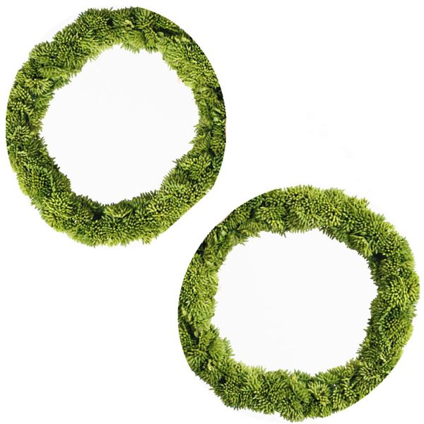 2pcs 8" artificial succulent plant christmas wreath flower door garland wedding home decoration green ap004
2pcs 8" artificial succulent plant christmas wreath flower door garland wedding home decoration green ap004