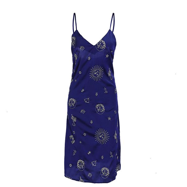 2019 women embroidery slip dress spaghetti strap deep v neck sleeveless knee length backless beach dress female summer autumn, Black;gray