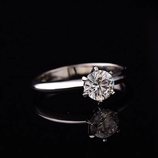 poetry of jew store round s925 silver ring 1.00ct d vvs luxury 925 sterling silver rings for women, Golden;silver
poetry of jew store round s925 silver ring 1.00ct d vvs luxury 925 sterling silver rings for women, Golden;silver