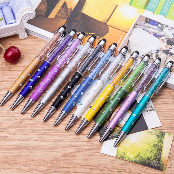 wholesale new fashion crystal flower ballpoint pens school office supplies creative chrismas wedding gifts ing, Blue;orange
wholesale new fashion crystal flower ballpoint pens school office supplies creative chrismas wedding gifts ing, Blue;orange