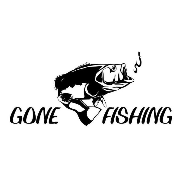 15*6.9cm gone fishing fish for auto car bumper window vinyl decal sticker decals decor
15*6.9cm gone fishing fish for auto car bumper window vinyl decal sticker decals decor