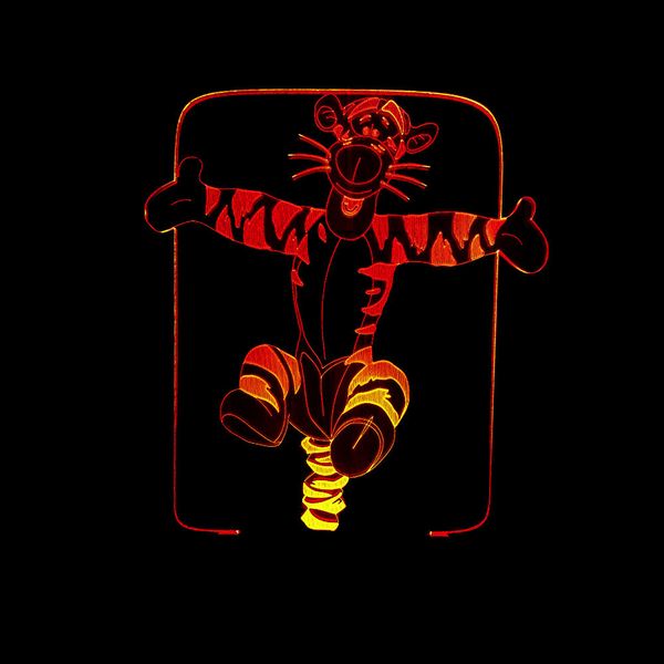 cartoon tiger colorful 3d lamp led vision three-dimensional lamp colorful gradual change colorful small night-light gift gift desk lamp
cartoon tiger colorful 3d lamp led vision three-dimensional lamp colorful gradual change colorful small night-light gift gift desk lamp