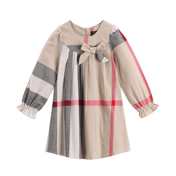 spring autumn girls dress european and american long sleeve bow classic plaid cotton dress kids girls cardigan dress, Blue
spring autumn girls dress european and american long sleeve bow classic plaid cotton dress kids girls cardigan dress, Blue