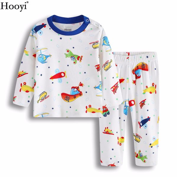 hooyi baby boys clothes suit 100% cotton boys pajamas newborn sleepwear dig vehicle kids sleep sets long nightgown pj's soft, Blue;red 
hooyi baby boys clothes suit 100% cotton boys pajamas newborn sleepwear dig vehicle kids sleep sets long nightgown pj's soft, Blue;red