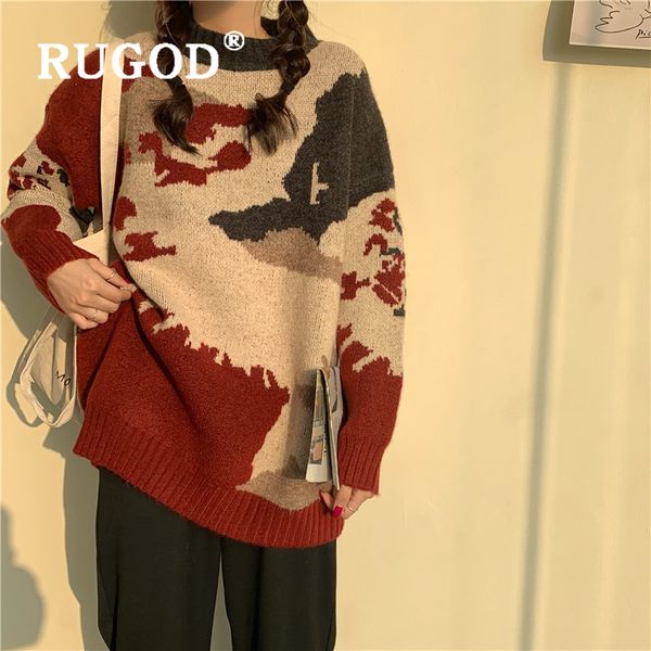 rugod kintted sweater oversized pullover jumper winter for women fuzzy knitwear korean style womens sweaters 2019, White;black
rugod kintted sweater oversized pullover jumper winter for women fuzzy knitwear korean style womens sweaters 2019, White;black