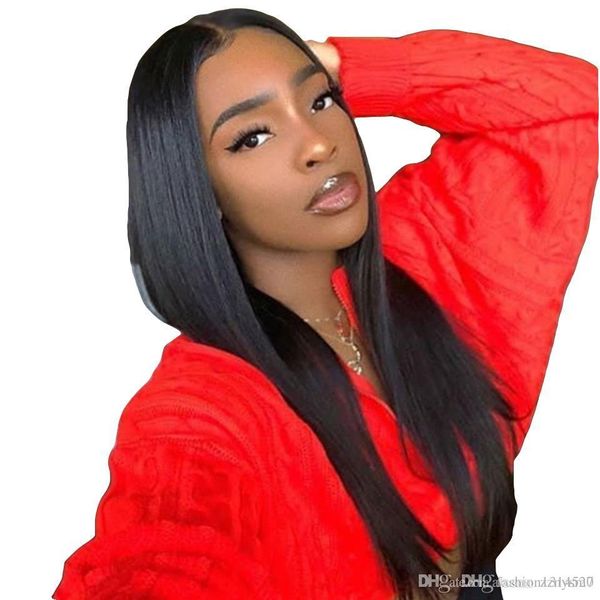 24inch straight 13*4 lace front human hair wigs for women pre plucked hairline peruvian remy hair lace wigs bleached knots, Black
24inch straight 13*4 lace front human hair wigs for women pre plucked hairline peruvian remy hair lace wigs bleached knots, Black