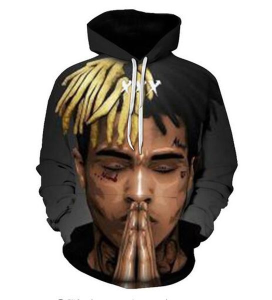 fashion autumn winter hoodies men women xxx tentacion 3d print crewneck hoodies casual pockets sweatshirt gql0235, Black
fashion autumn winter hoodies men women xxx tentacion 3d print crewneck hoodies casual pockets sweatshirt gql0235, Black