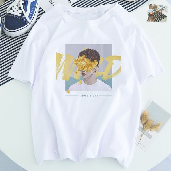 tee shirt femme женщины одежда новая летняя мода белых женщин с коротким рукавом тройник сиван мультфильм печати футболка повседневная одежд, White
tee shirt femme женщины одежда новая летняя мода белых женщин с коротким рукавом тройник сиван мультфильм печати футболка повседневная одежд, White