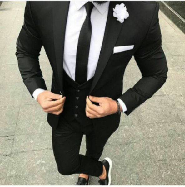 custom made groomsmen peak lapel groom tuxedos black men suits wedding/prom man blazer ( jacket+ pants+vest+ tie ) m932, Black;gray
custom made groomsmen peak lapel groom tuxedos black men suits wedding/prom man blazer ( jacket+ pants+vest+ tie ) m932, Black;gray