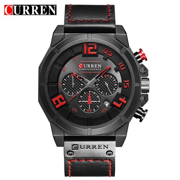 luxury brand curren chronograph men sports watches waterproof quartz wrist watch leather strap male clock relogio masculino, Slivery;brown
luxury brand curren chronograph men sports watches waterproof quartz wrist watch leather strap male clock relogio masculino, Slivery;brown