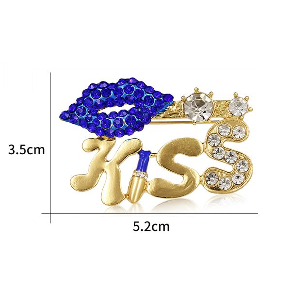 baiduqiandu personalized design rhinestone lips brooches for women 3 colors mouth letter kiss party brooch pin, Gray
baiduqiandu personalized design rhinestone lips brooches for women 3 colors mouth letter kiss party brooch pin, Gray