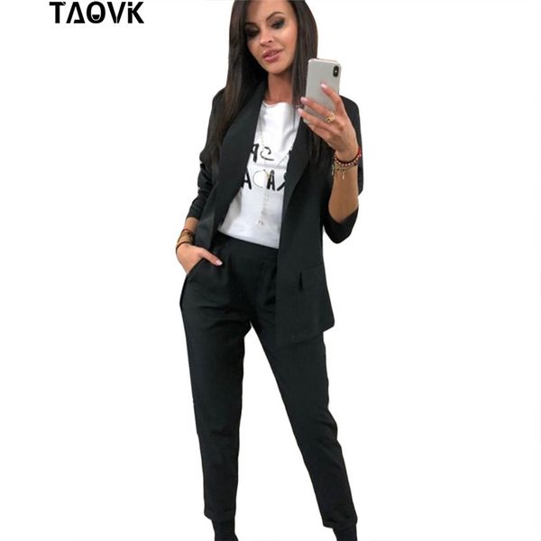 taovk work pant suits 2 piece sets turn-down collar blazer jacket & trouser suit for women feminino spring autumn workwear, White
taovk work pant suits 2 piece sets turn-down collar blazer jacket & trouser suit for women feminino spring autumn workwear, White