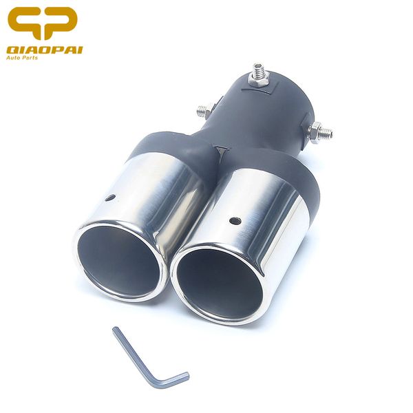 universal modified car exhaust muffler tail dual exhaust pipe muffler tip chrome trim car tail throat for
universal modified car exhaust muffler tail dual exhaust pipe muffler tip chrome trim car tail throat for