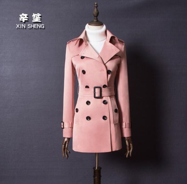 european women short trench coat long sleeves spring ladies coats womens casaco feminino double-breasted overcoat woman pink, Tan;black
european women short trench coat long sleeves spring ladies coats womens casaco feminino double-breasted overcoat woman pink, Tan;black