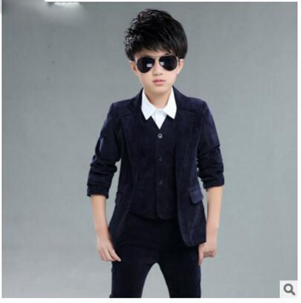 new big boys blazer suits for weddings children jacket+vest+pants 3 pieces/set costume for marriage kids formal blazer clothes, Blue;gray
new big boys blazer suits for weddings children jacket+vest+pants 3 pieces/set costume for marriage kids formal blazer clothes, Blue;gray