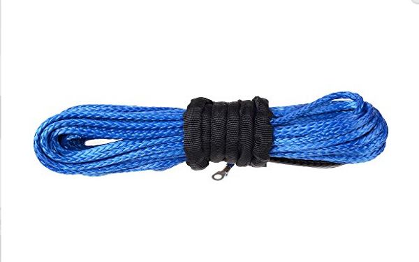 5/16" x 100' blue synthetic winch line cable rope 13000+ lbs with sheath (atv utv 4x4 4wd offroad
5/16" x 100' blue synthetic winch line cable rope 13000+ lbs with sheath (atv utv 4x4 4wd offroad