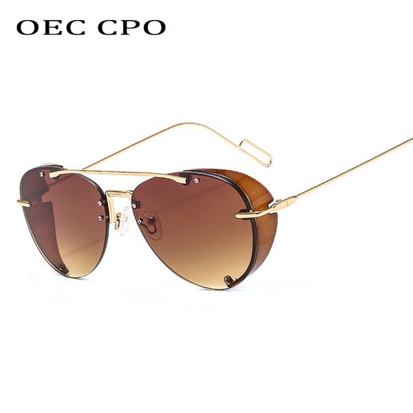 oec cpo metal pilot steampunk sunglasses men with side shields fashion style big frame sun glasses for women retro uv400 o226, White;black
oec cpo metal pilot steampunk sunglasses men with side shields fashion style big frame sun glasses for women retro uv400 o226, White;black