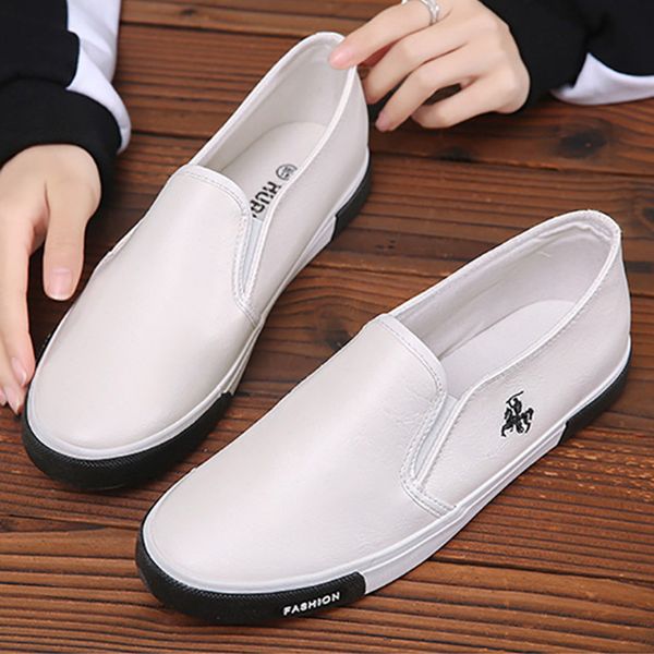 fashion men casual shoes leather flat loafers for male low footwear shoes slip-on spring summer flats men breathable, Black
fashion men casual shoes leather flat loafers for male low footwear shoes slip-on spring summer flats men breathable, Black