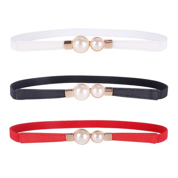 women's elastic waistbands stretch cummerbunds thin peal waistband double big pearl belt tide black dress accessories c, Black;brown
women's elastic waistbands stretch cummerbunds thin peal waistband double big pearl belt tide black dress accessories c, Black;brown