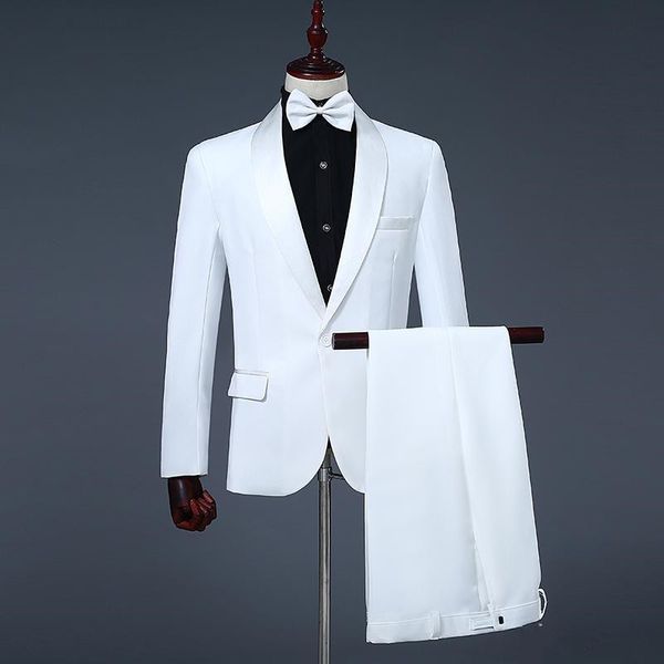 new brand new slim fit white men wedding suit shawl lapel groom tuxedos handsome man blazer 2 pieces jacket+pant 547, Black;gray
new brand new slim fit white men wedding suit shawl lapel groom tuxedos handsome man blazer 2 pieces jacket+pant 547, Black;gray