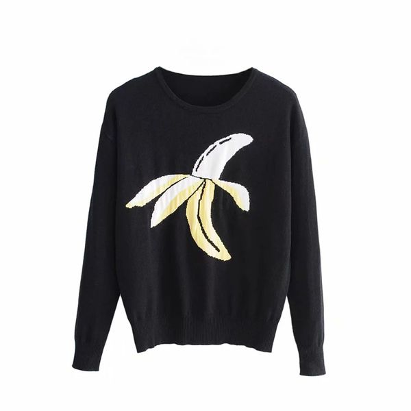 women sweater long sleeve jumper autumn fashion cartoon o neck pullover sweaters winter korean style knitwear pull femme, White;black
women sweater long sleeve jumper autumn fashion cartoon o neck pullover sweaters winter korean style knitwear pull femme, White;black