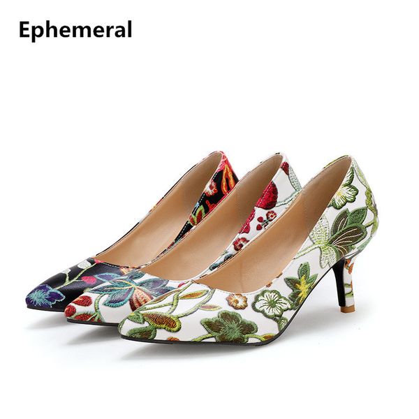 ladies retro pumps high heels stiletto black green blue flowers slip-ons plus size 45-2 wide foot shoes for party nigh club
ladies retro pumps high heels stiletto black green blue flowers slip-ons plus size 45-2 wide foot shoes for party nigh club